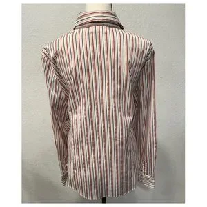 Blouse George Femme XS - Rayures Dorées Avec Fil Or - Stretch - Neuve étiquetée